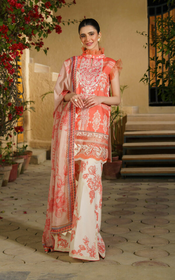 Asifa Nabeel Meraki Lawn Collection | Dahlia