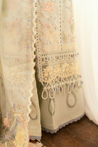 Qalamkar Luxury Lawn 2025 - 3pc Unstitched  | Rimsha