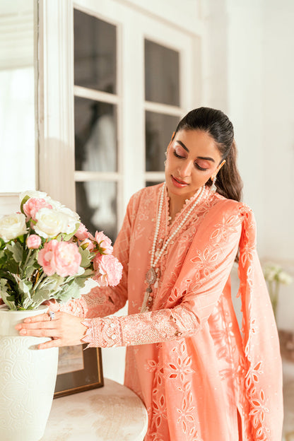 Qalamkar Luxury Lawn 2025 - 3pc Unstitched  | Jafa
