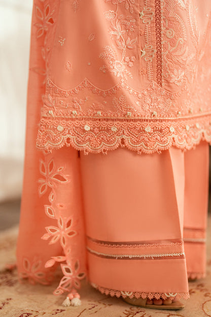 Qalamkar Luxury Lawn 2025 - 3pc Unstitched  | Jafa
