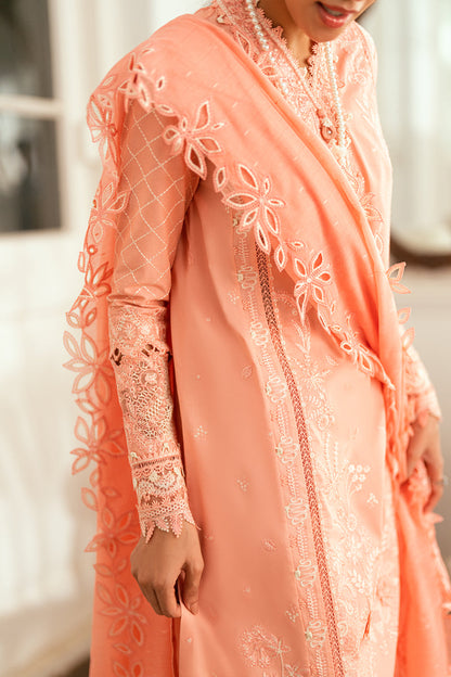 Qalamkar Luxury Lawn 2025 - 3pc Unstitched  | Jafa
