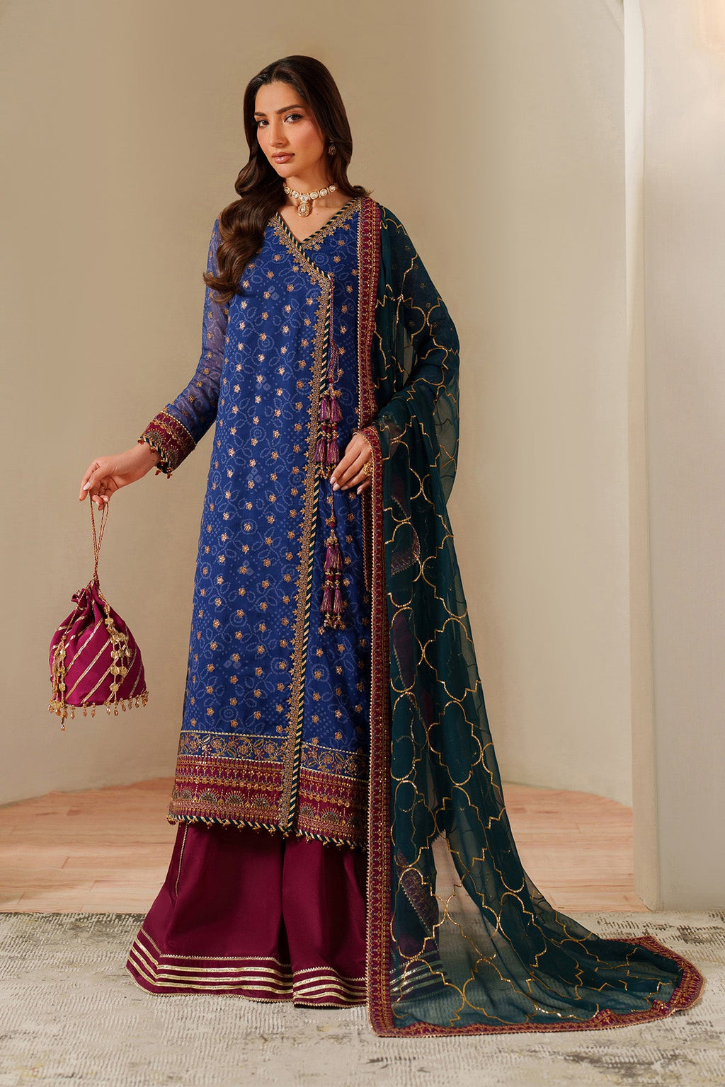 Alizeh Fleur Chiffon AF-CH-2198 | RAHSA