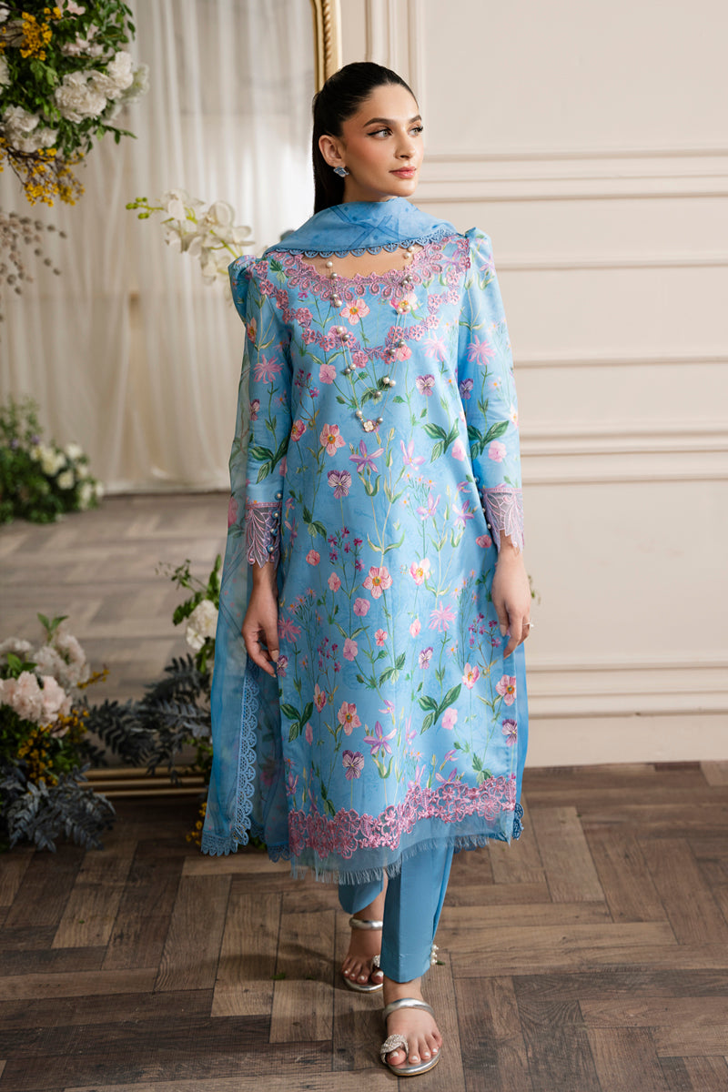 Rangrasiya Lifestyle Embroided Lawn Collection 2024| Gardenia