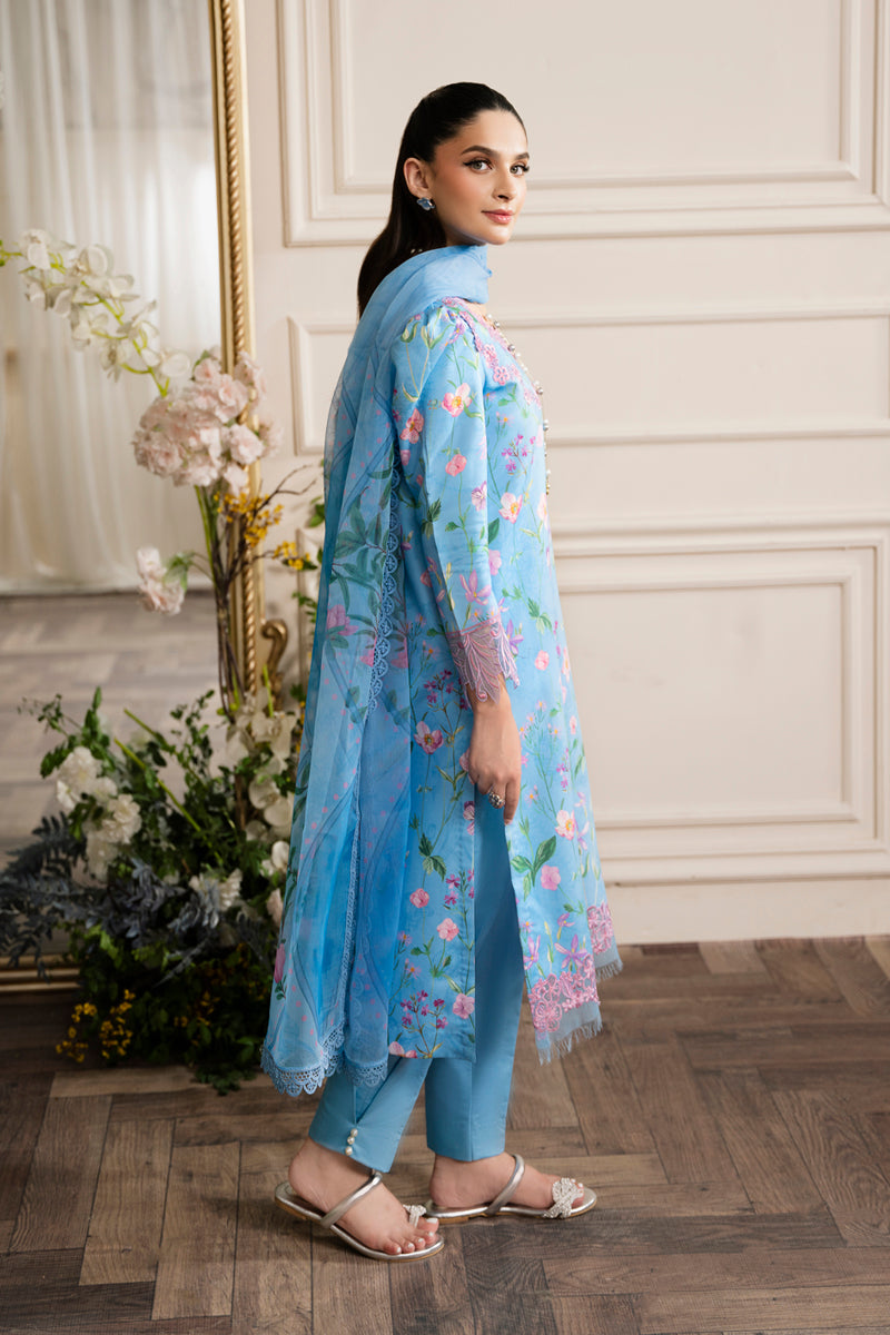 Rangrasiya Lifestyle Embroided Lawn Collection 2024| Gardenia