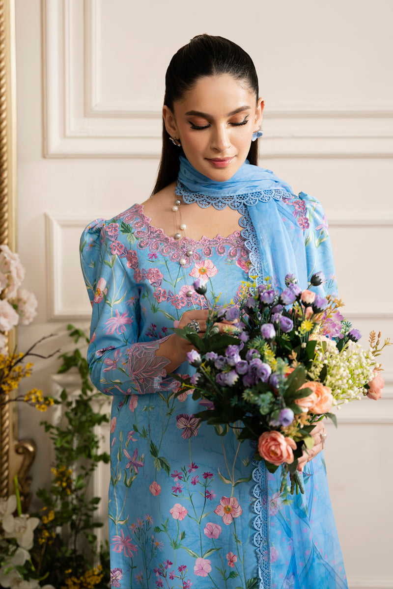 Rangrasiya Lifestyle Embroided Lawn Collection 2024| Gardenia
