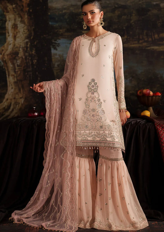Zarif Premium Chiffon Unstitched Collection 2025 | ZRF-PRC-08 LUCIA