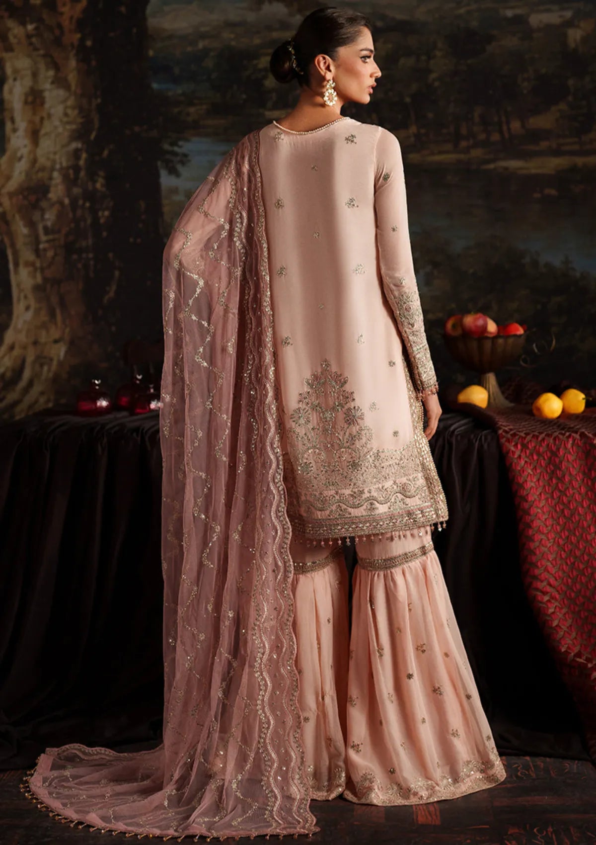 Zarif Premium Chiffon Unstitched Collection 2025 | ZRF-PRC-08 LUCIA
