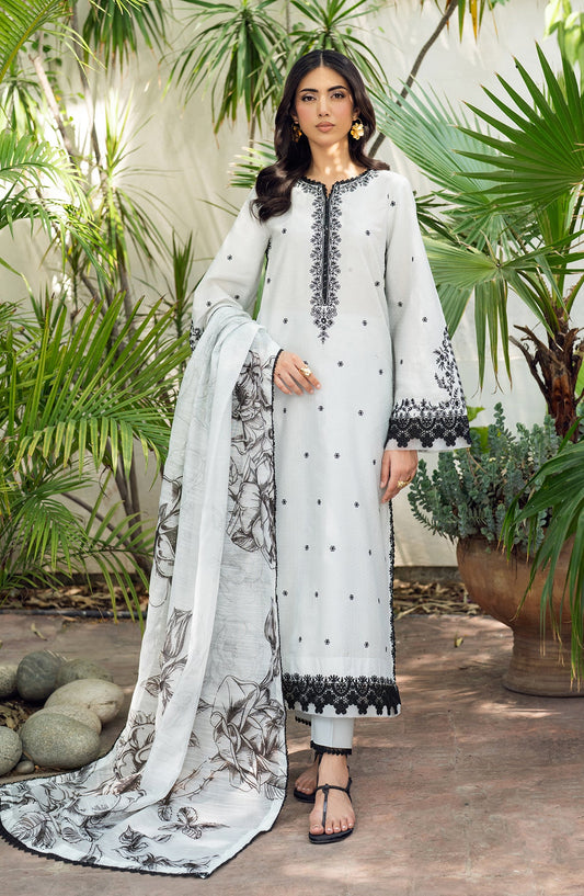 Zarif Textured Lawn 2025 - Nura |05 REEHA