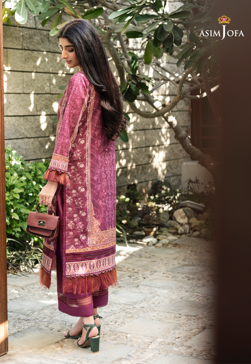 Asim Jofa Unstitched Printed Lawn 2-Piece 2023 | AJRP-29