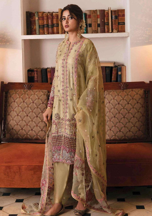 Formal Dress  Qalamkar Khaab V02 Zenia NF#2