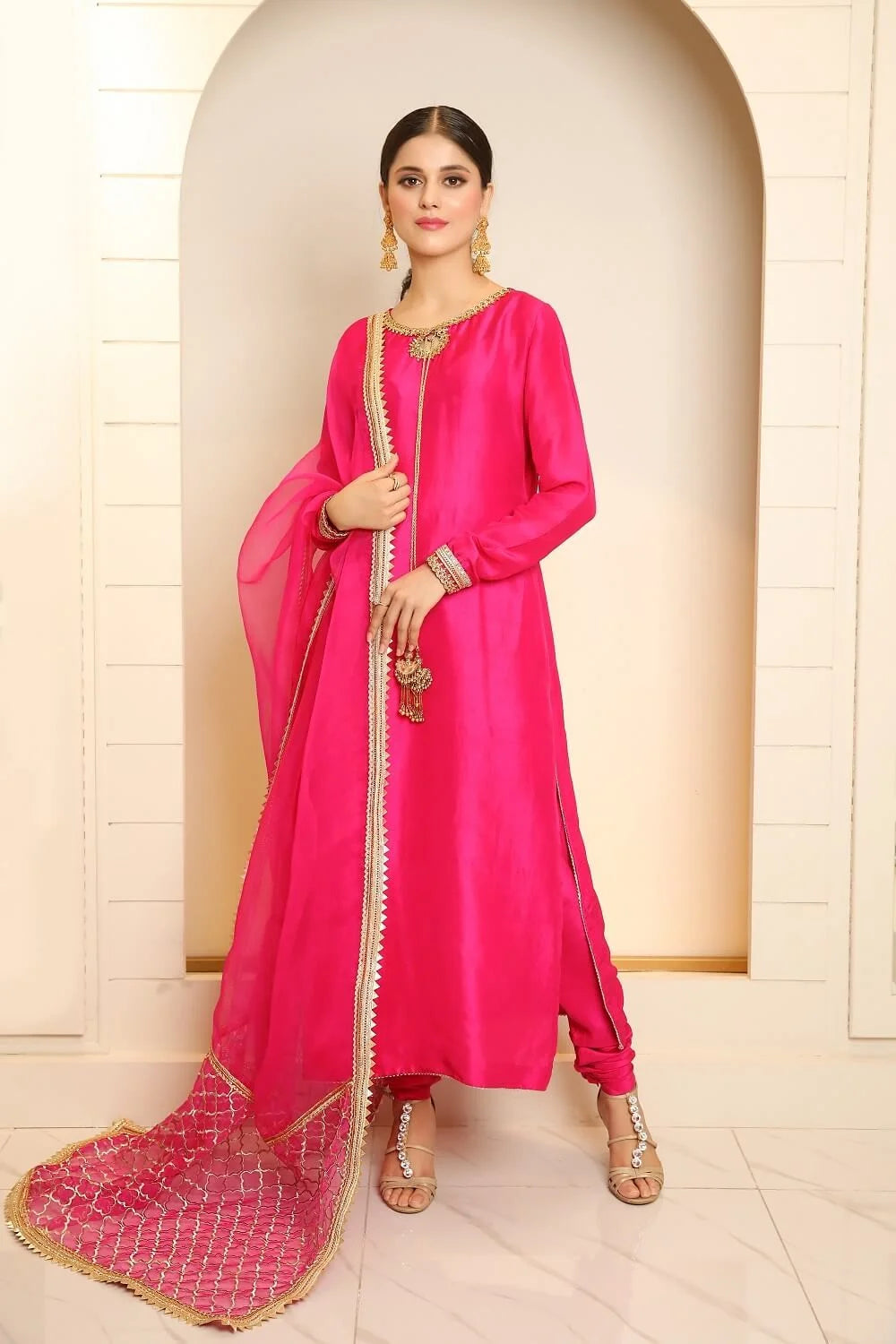 Sara Ahmad Serene Handwork Collection 2026 | Fuchsia