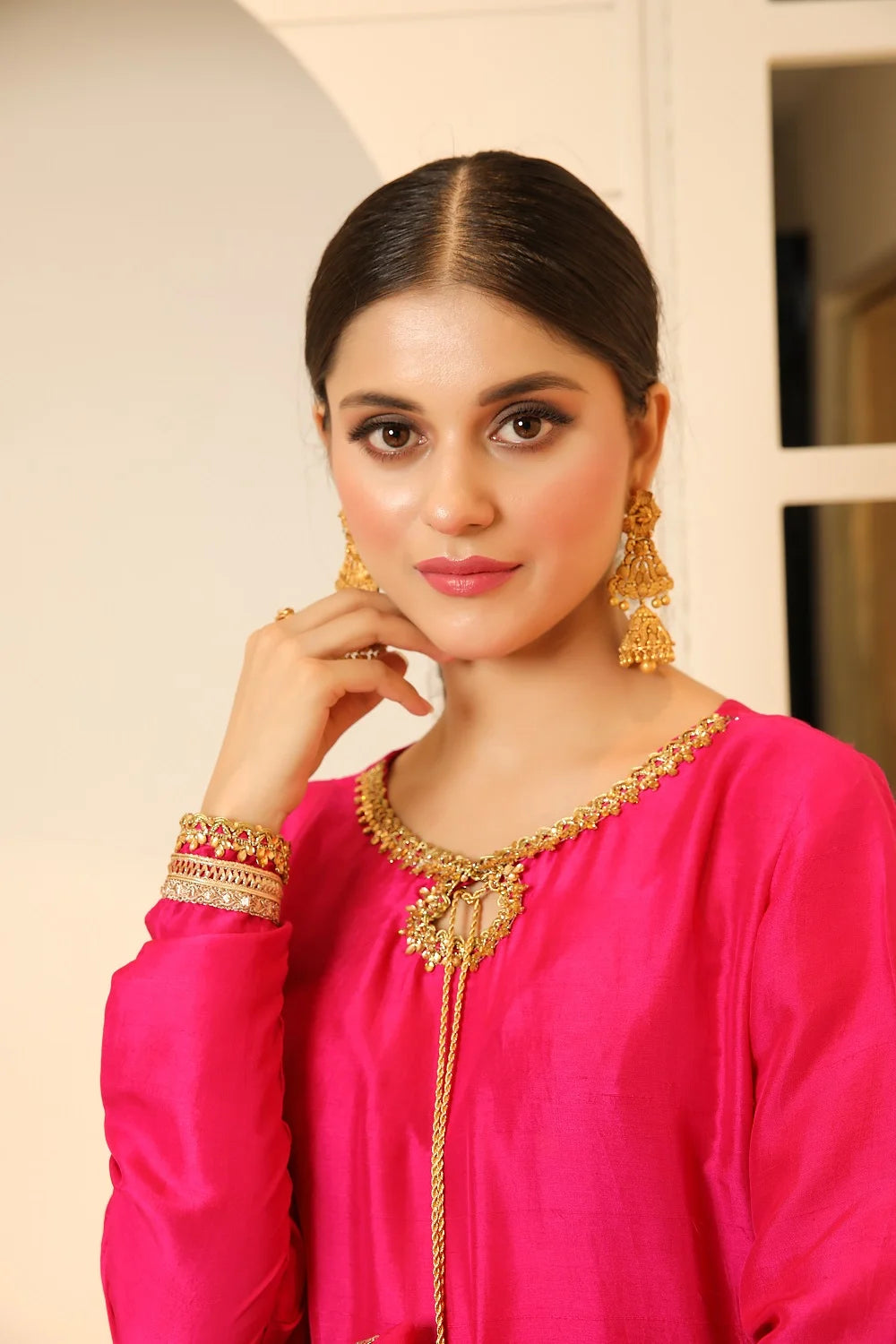 Sara Ahmad Serene Handwork Collection 2026 | Fuchsia