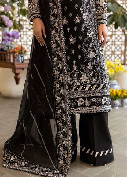 Reverie by Gulaal 2025| Embroidered Chiffon Suit Unstitched 4 Piece | Nyra