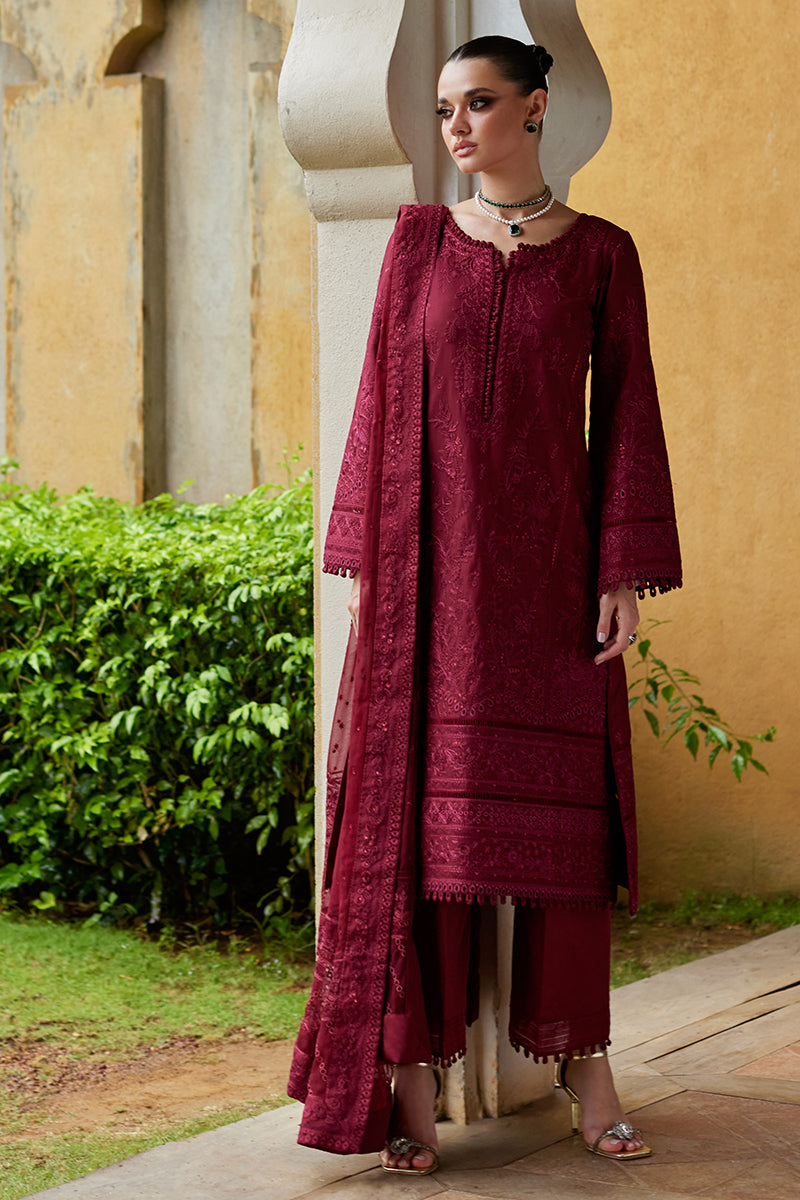 Gulaal Luxury Lawn 3 pc Unstitched collection 2025|Nigella - Mirha Fashion