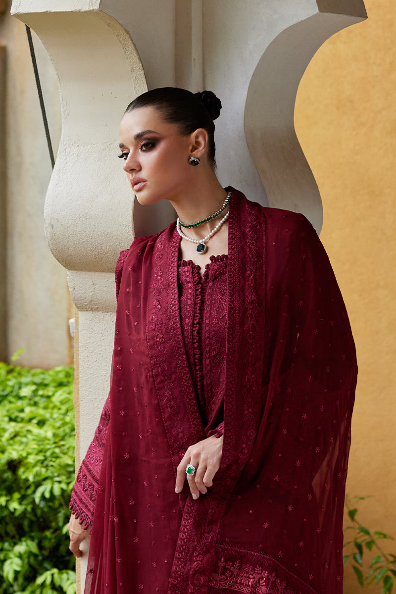 Gulaal Luxury Lawn 3 pc Unstitched collection 2025|Nigella - Mirha Fashion