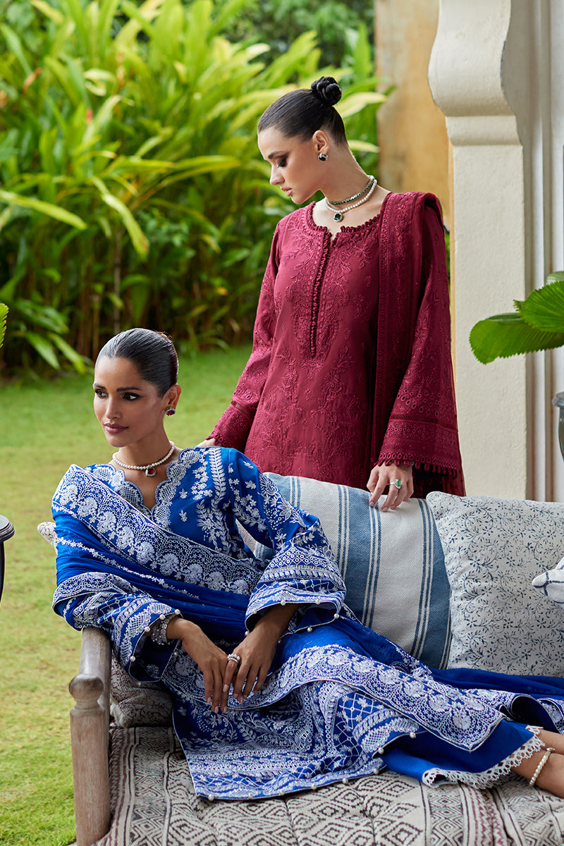 Gulaal Luxury Lawn 3 pc Unstitched collection 2025|Nigella - Mirha Fashion