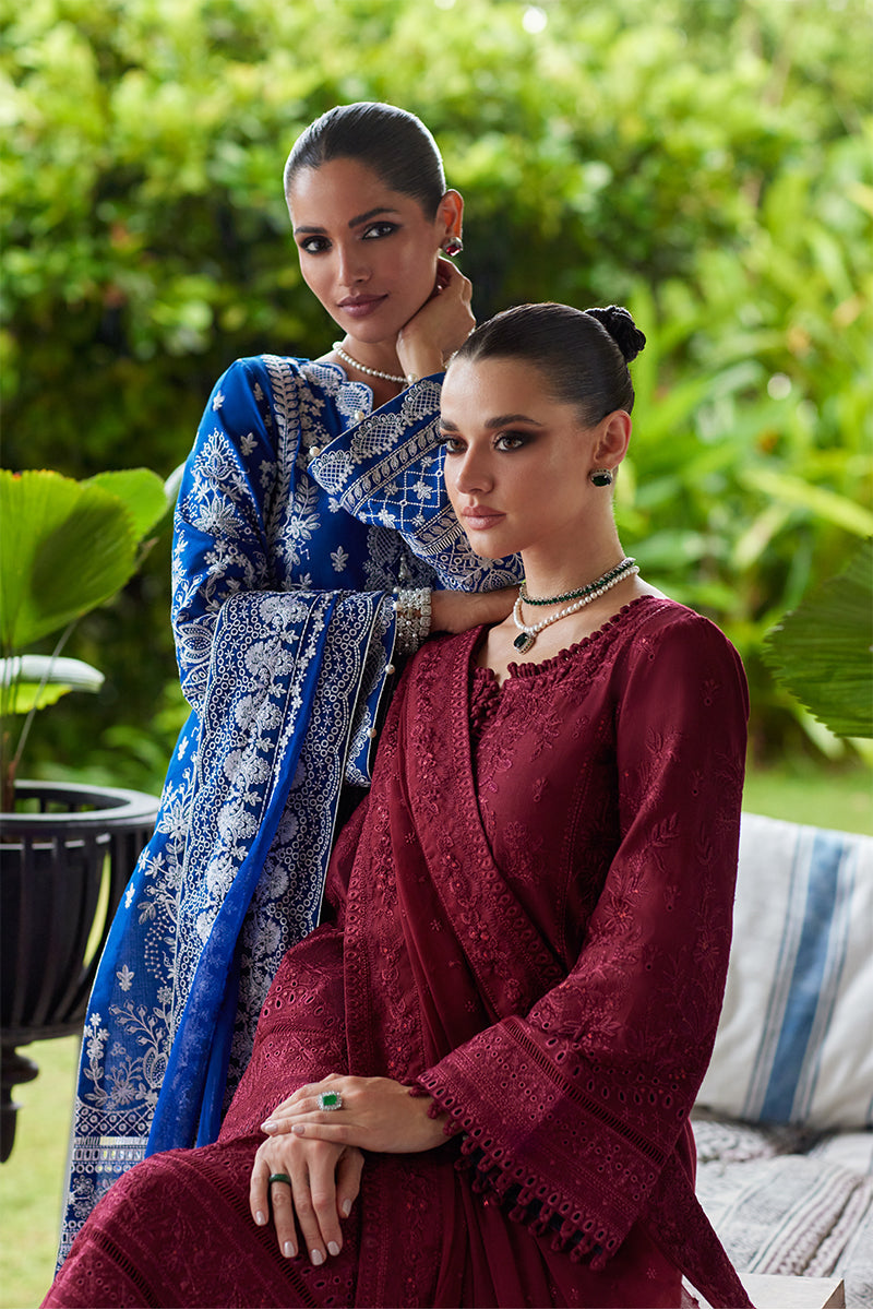 Gulaal Luxury Lawn 3 pc Unstitched collection 2025|Nigella - Mirha Fashion