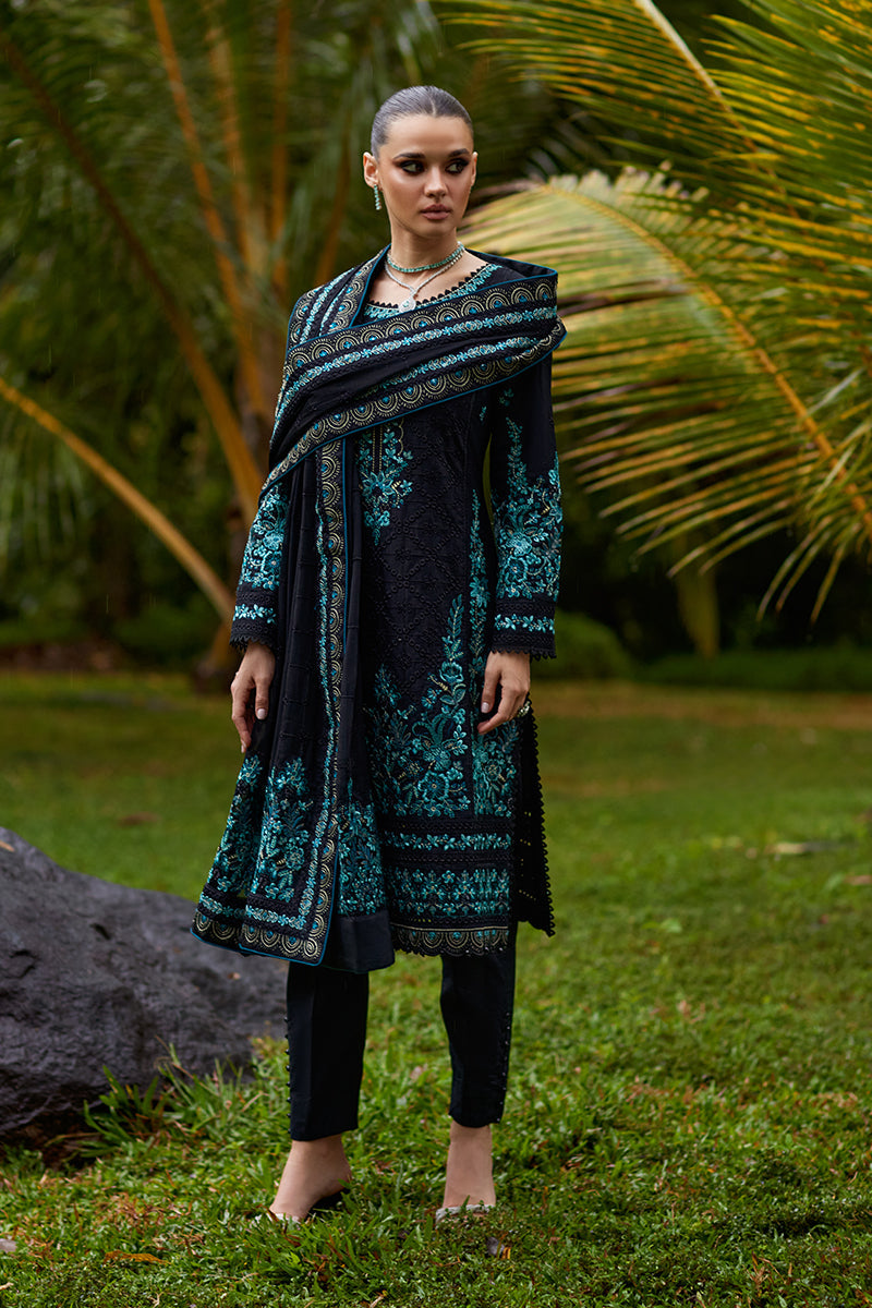 Gulaal Luxury Lawn 3 pc Unstitched collection 2025|Scilla