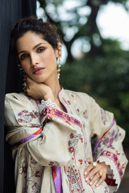 Mushq | Seraph Jacquard Lawn Collection'25 | Levana