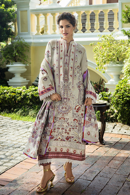 Mushq | Seraph Jacquard Lawn Collection'25 | Levana