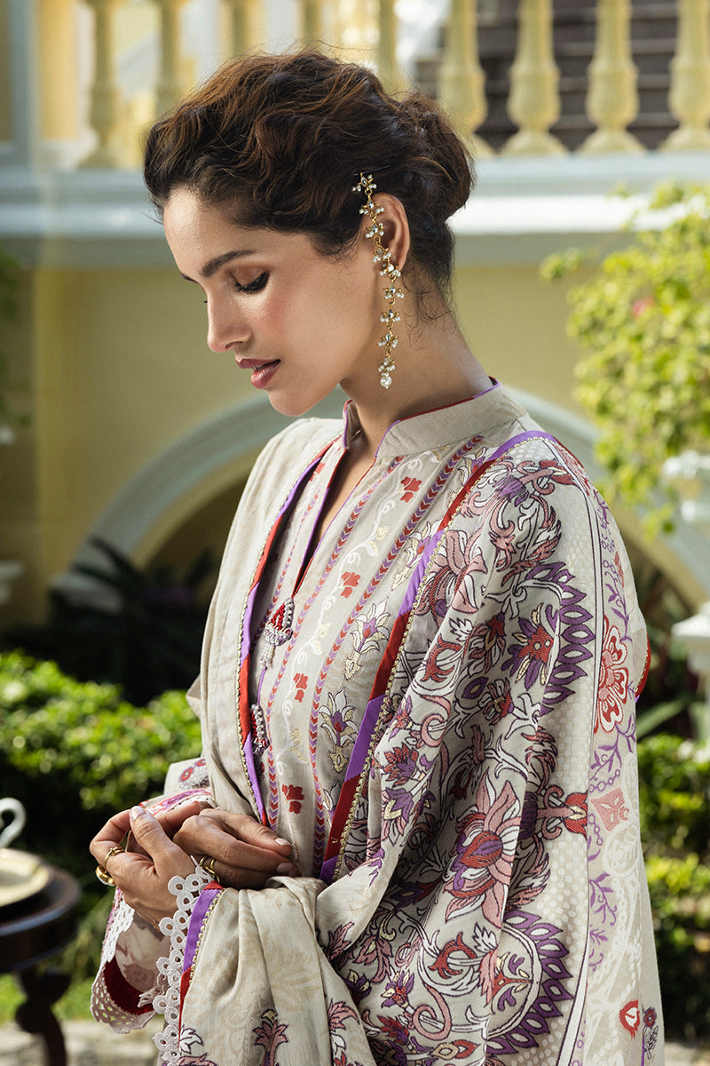 Mushq | Seraph Jacquard Lawn Collection'25 | Levana