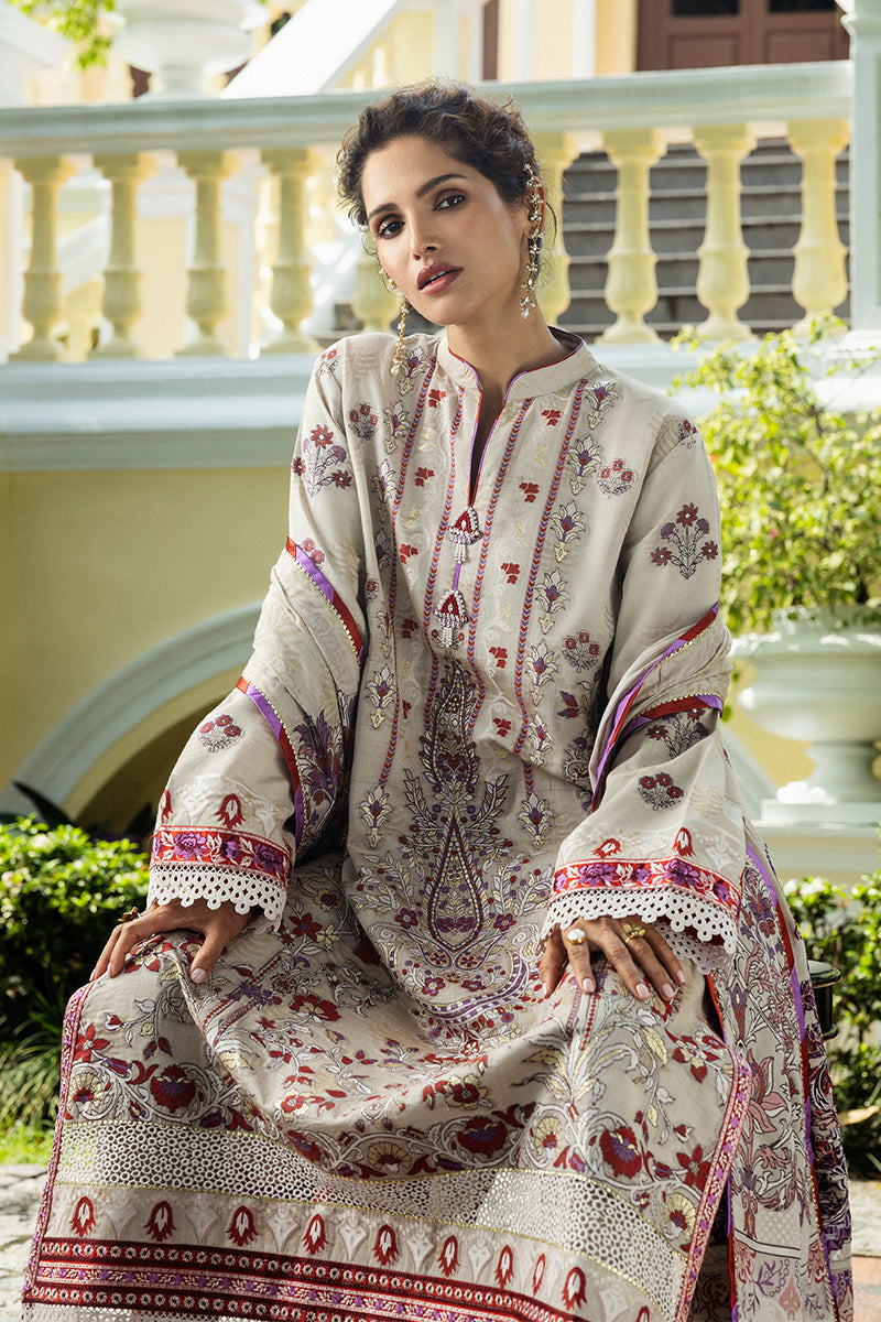 Mushq | Seraph Jacquard Lawn Collection'25 | Levana