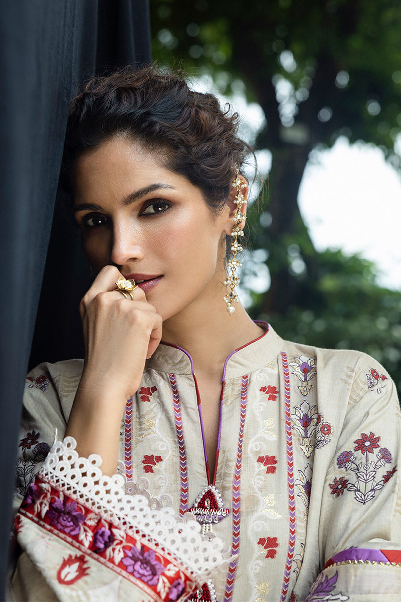 Mushq | Seraph Jacquard Lawn Collection'25 | Levana