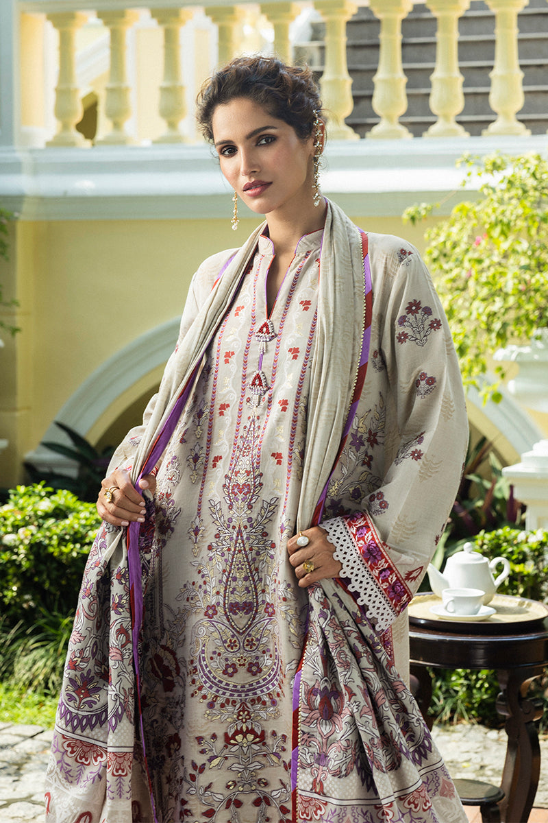 Mushq | Seraph Jacquard Lawn Collection'25 | Levana