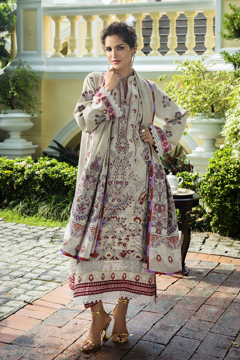 Mushq | Seraph Jacquard Lawn Collection'25 | Levana