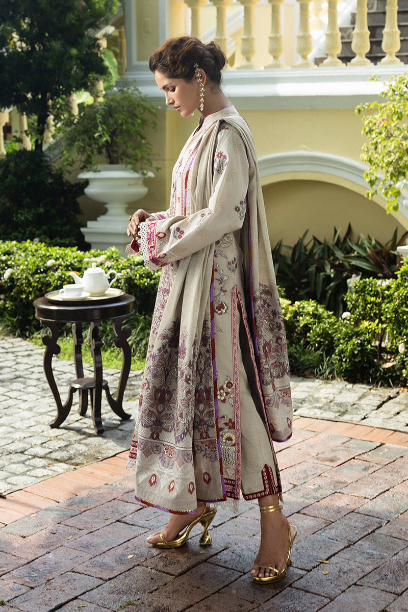 Mushq | Seraph Jacquard Lawn Collection'25 | Levana