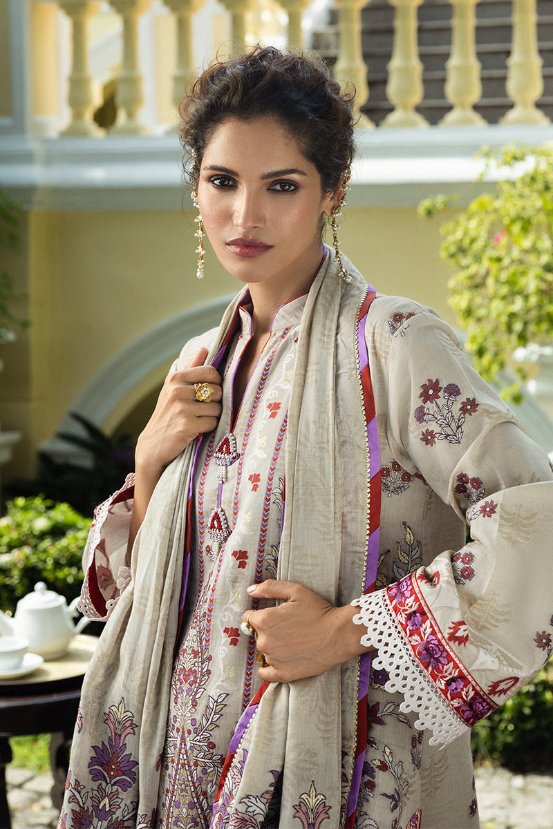 Mushq | Seraph Jacquard Lawn Collection'25 | Levana