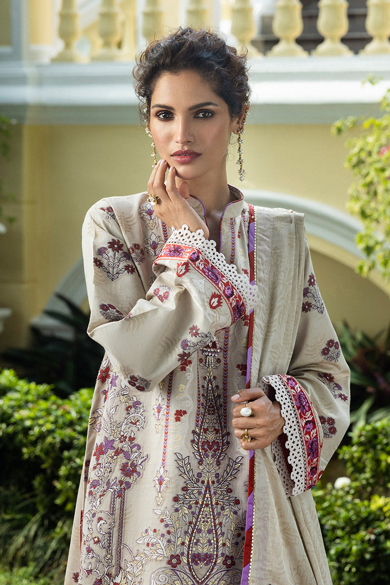 Mushq | Seraph Jacquard Lawn Collection'25 | Levana