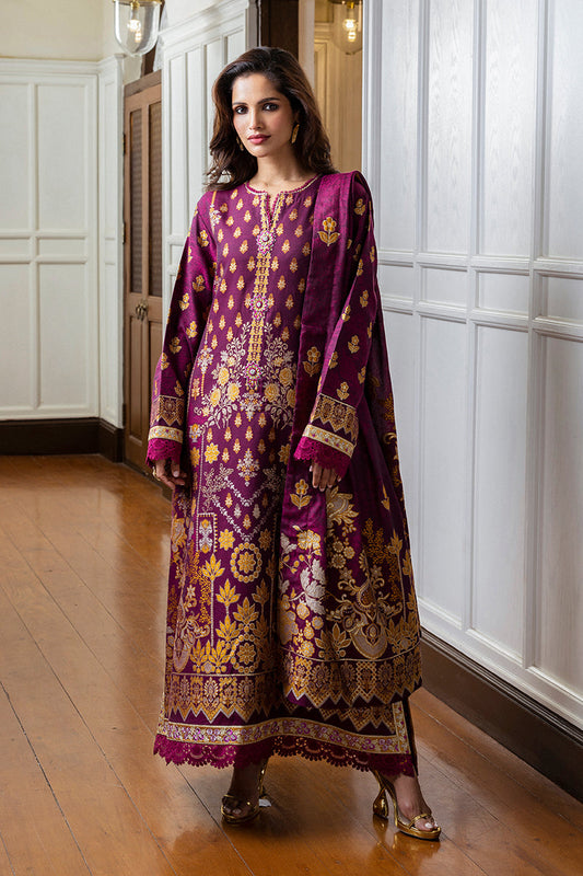 Mushq | Seraph Jacquard Lawn Collection'25 | Eleanor