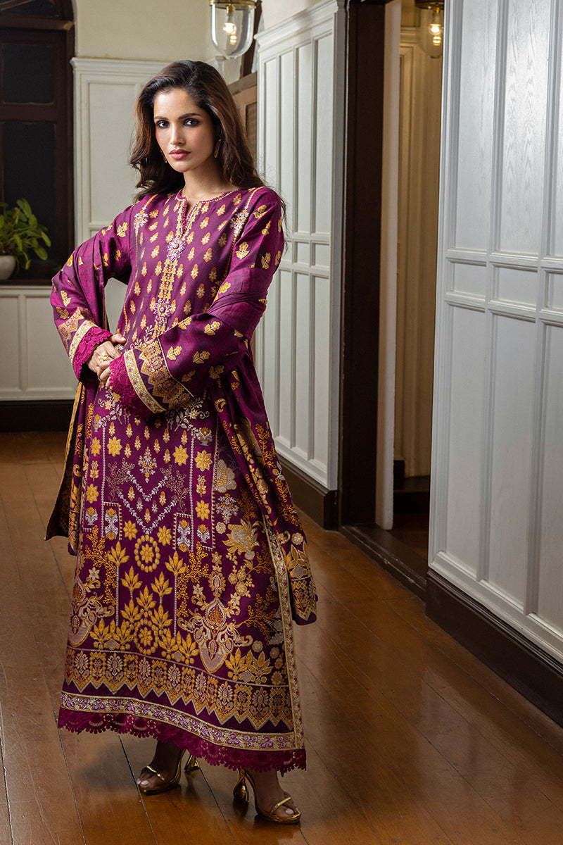 Mushq | Seraph Jacquard Lawn Collection'25 | Eleanor