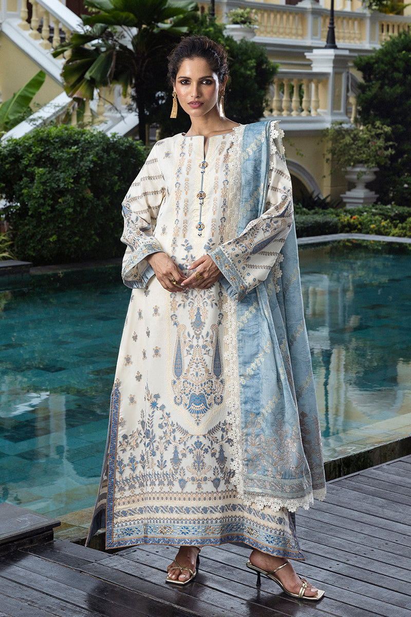 Mushq | Seraph Jacquard Lawn Collection'25 | Calafia