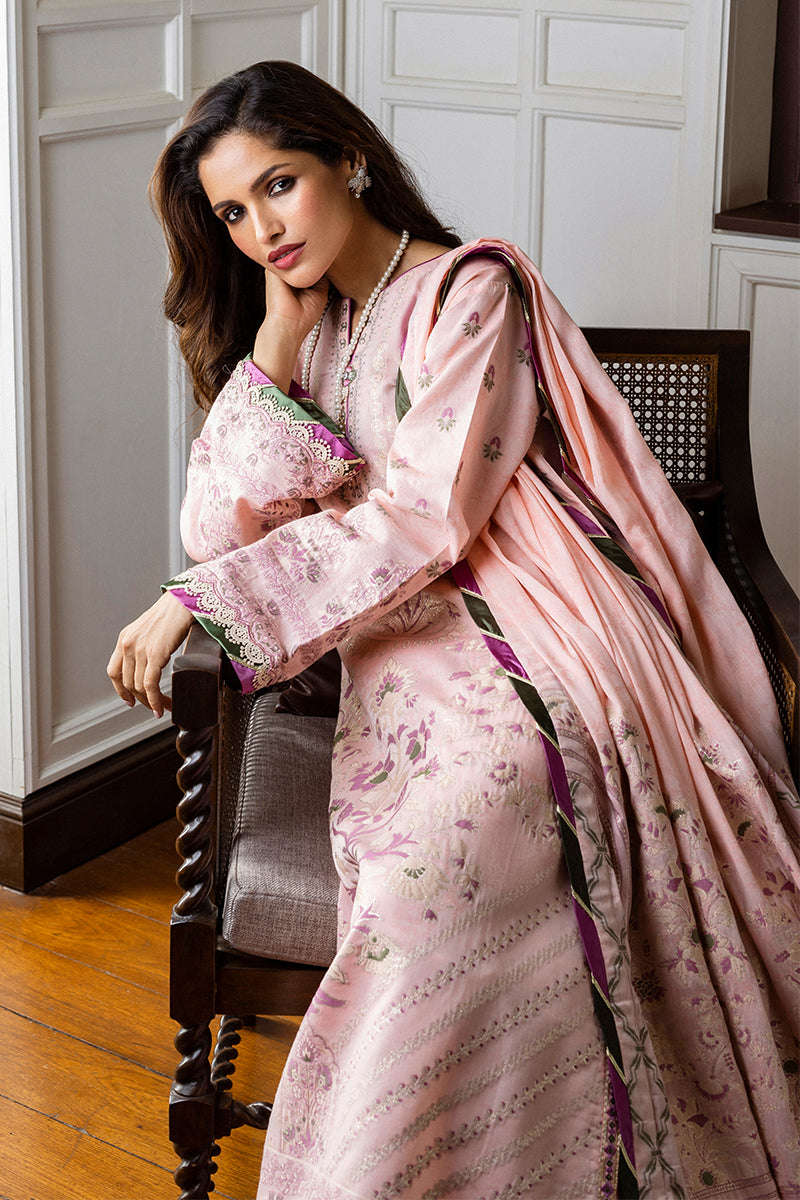Mushq | Seraph Jacquard Lawn Collection'25 | Lillian