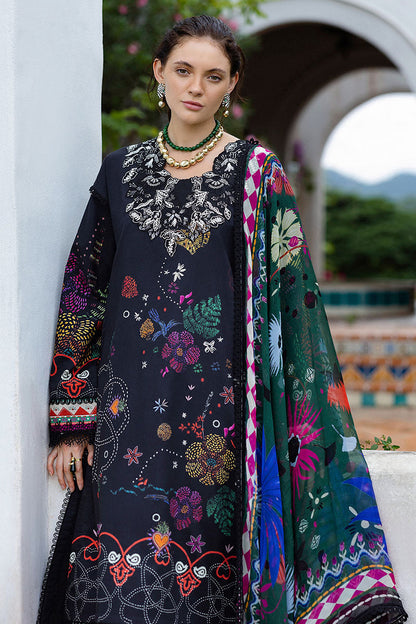 Mushq Hemline Mirasol Printed Cambric 2025 | 11A Medi Noche