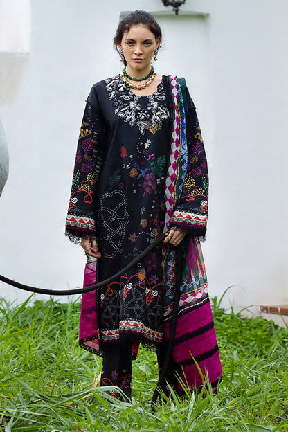 Mushq Hemline Mirasol Printed Cambric 2025 | 11A Medi Noche