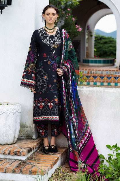 Mushq Hemline Mirasol Printed Cambric 2025 | 11A Medi Noche