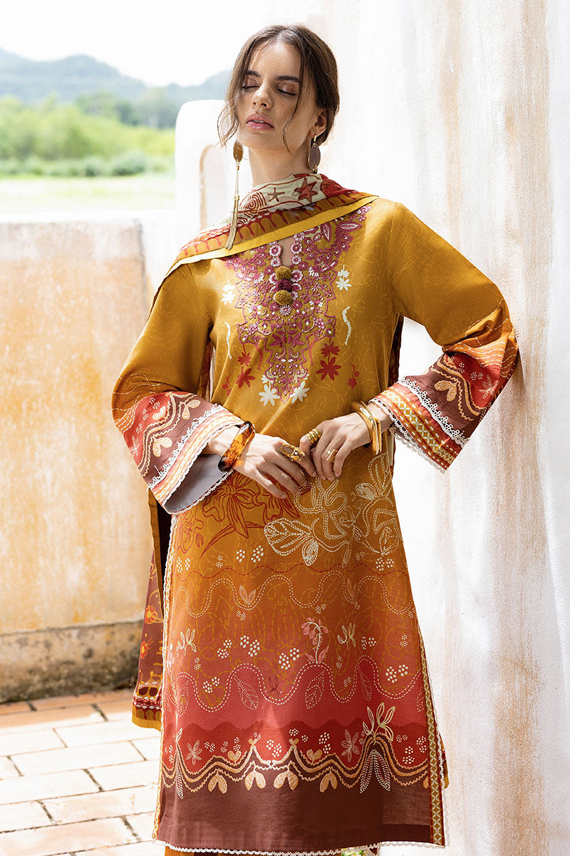 Mushq  Hemline Mirasol Printed Cambric 2025 | 13A Desierto Sol