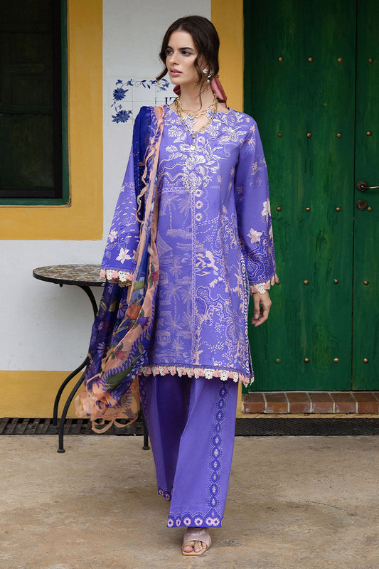 Mushq Hemline Mirasol Printed Cambric 2025 | 14B Alma Mia