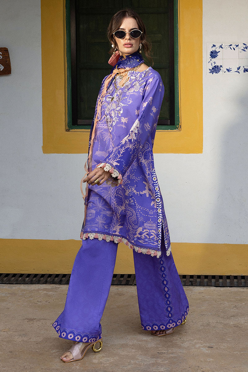 Mushq Hemline Mirasol Printed Cambric 2025 | 14B Alma Mia