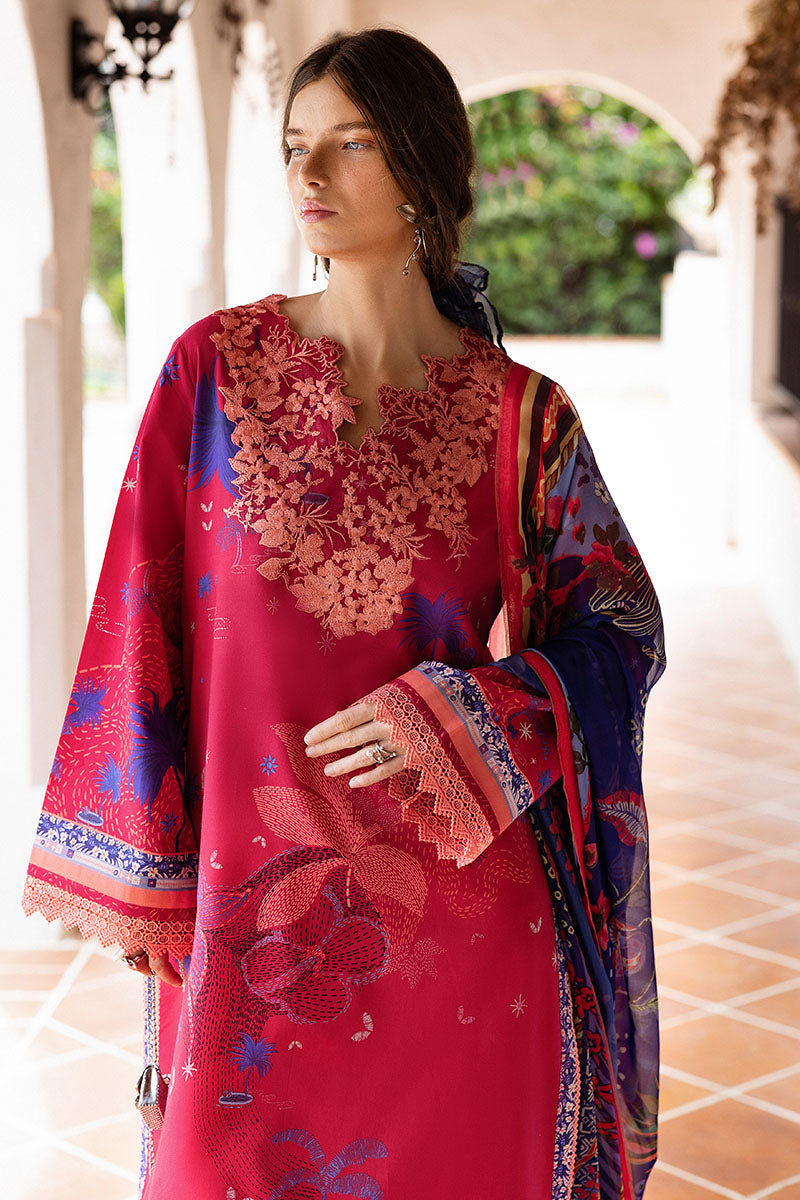 Mushq  Hemline Mirasol Printed Cambric 2025 | 17A Voz Dulce