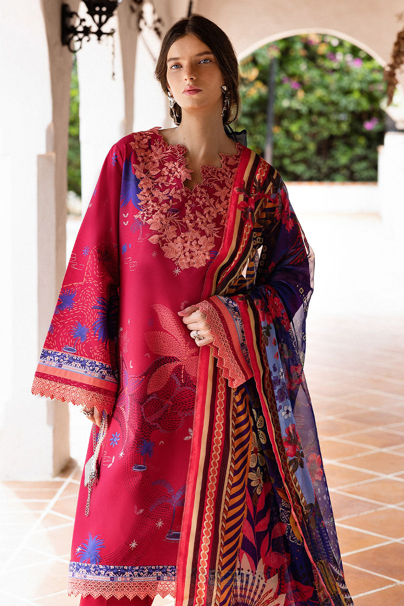 Mushq  Hemline Mirasol Printed Cambric 2025 | 17A Voz Dulce