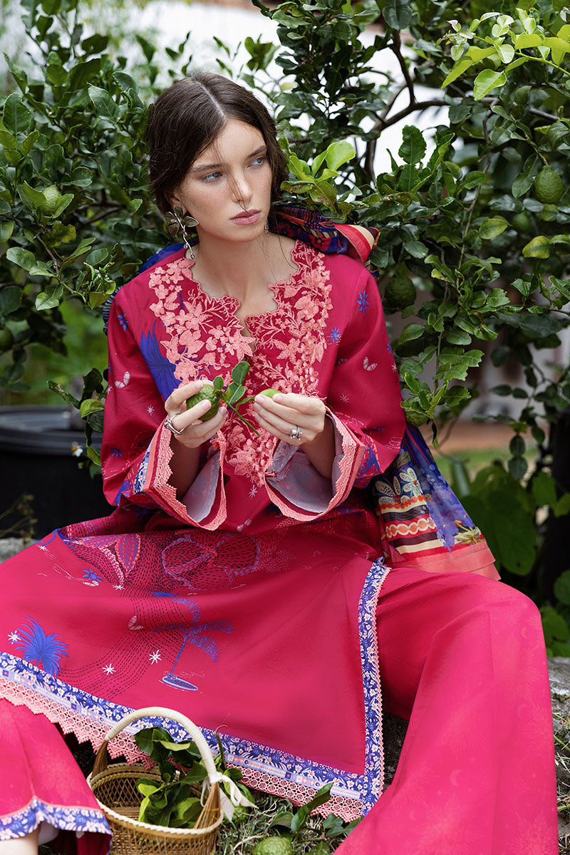 Mushq  Hemline Mirasol Printed Cambric 2025 | 17A Voz Dulce