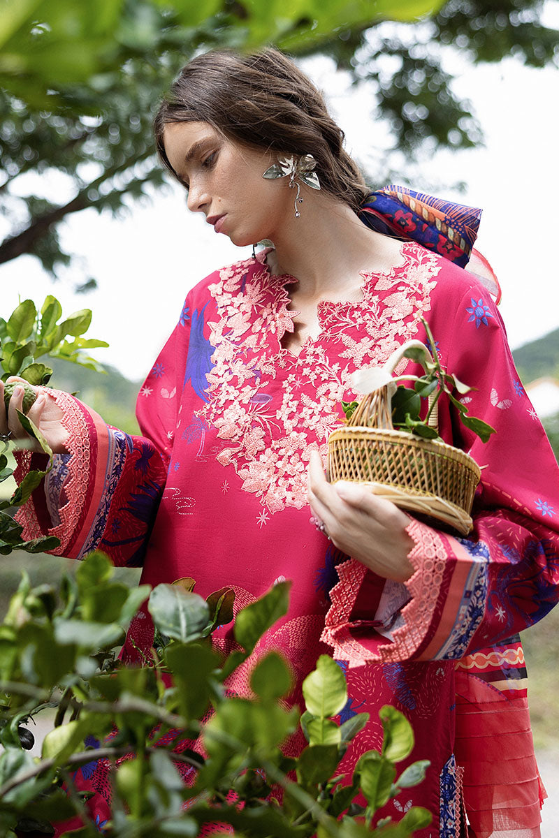 Mushq  Hemline Mirasol Printed Cambric 2025 | 17A Voz Dulce