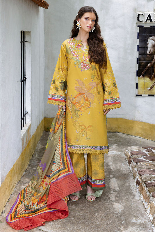 Mushq Hemline Mirasol Printed Cambric 2025 | 17B Sol Arena
