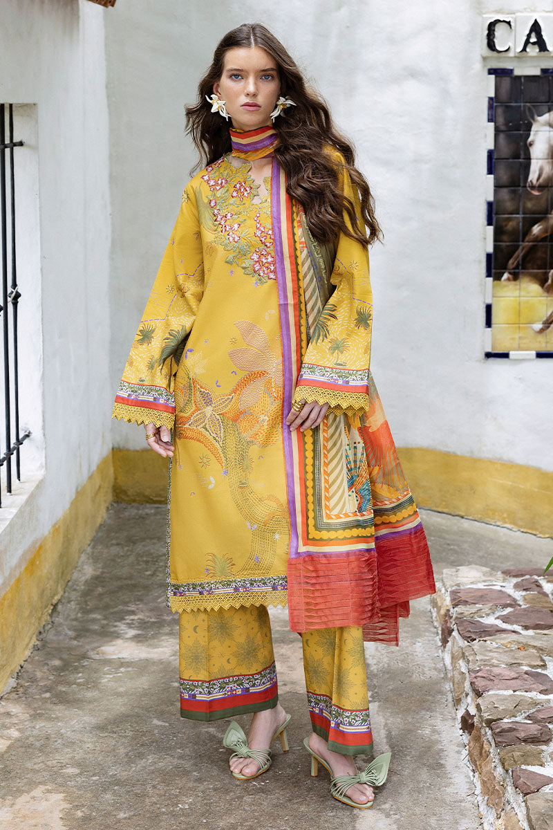 Mushq Hemline Mirasol Printed Cambric 2025 | 17B Sol Arena