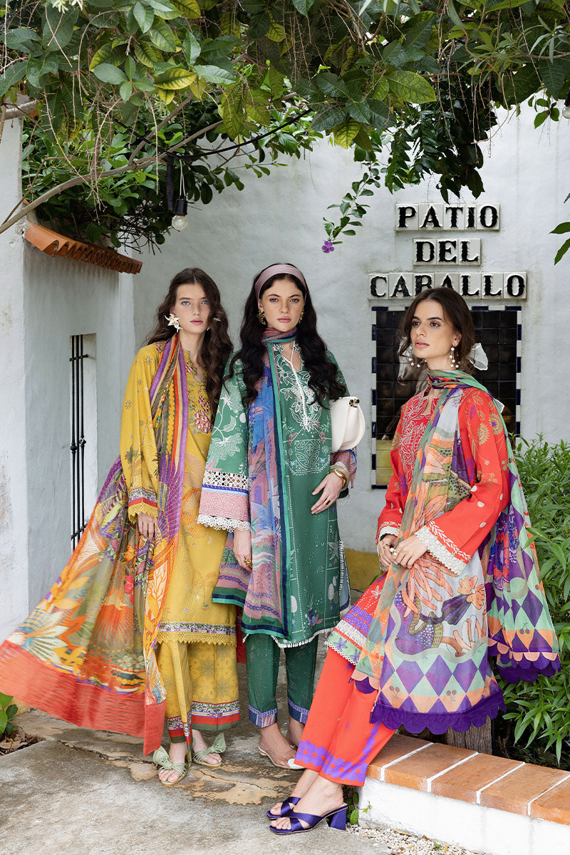Mushq Hemline Mirasol Printed Cambric 2025 | 17B Sol Arena