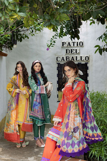Mushq Hemline Mirasol Printed Cambric 2025 | 17B Sol Arena
